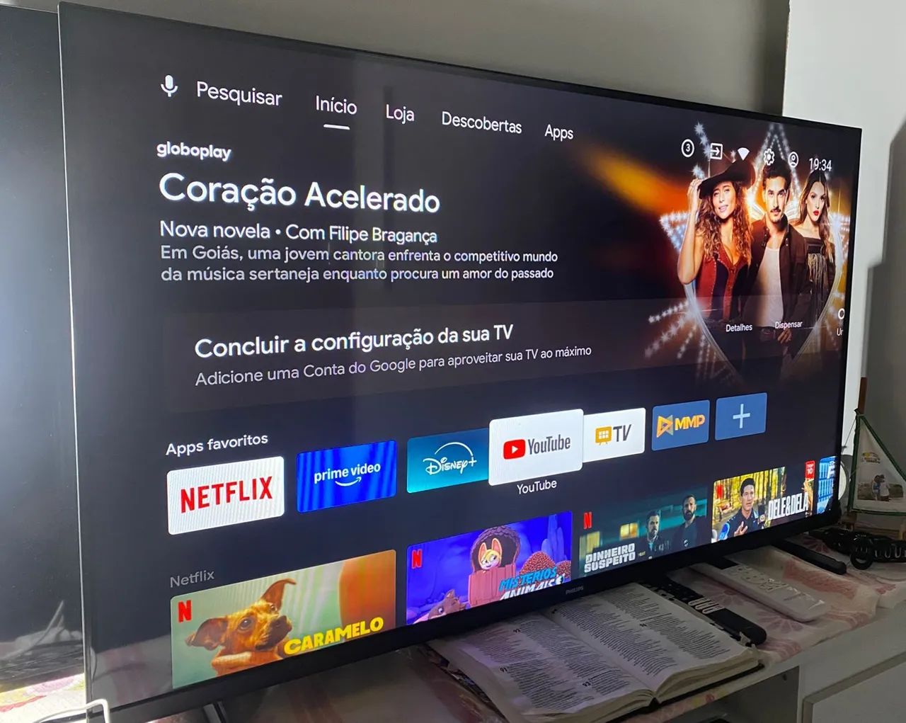 smart tv 50 Philips 4k 