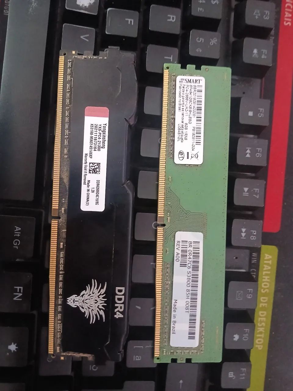 MEMÓRIA RAM DDR4 2X8 2666MHz