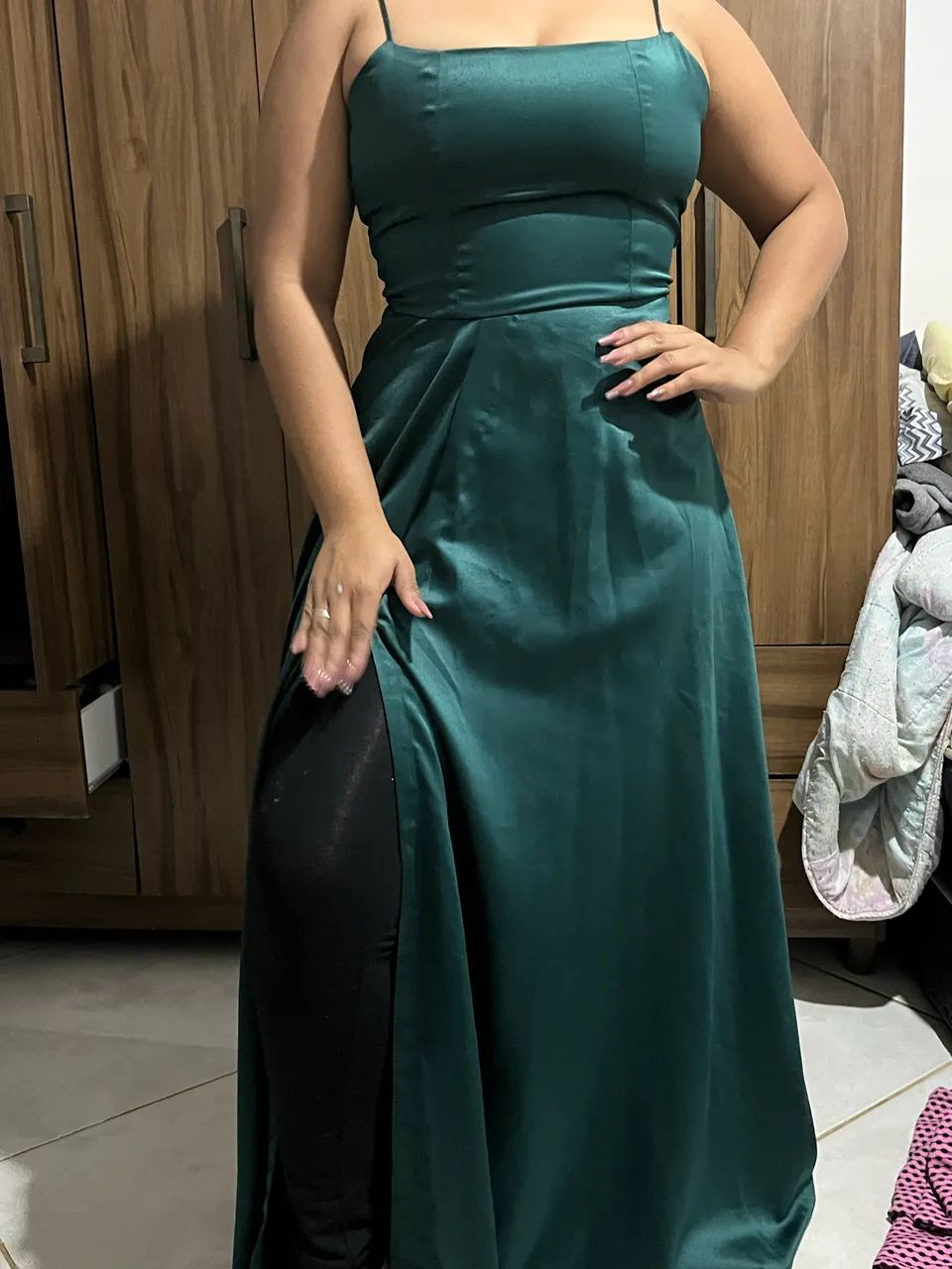 Vestido verde/formatura  - Foto 3