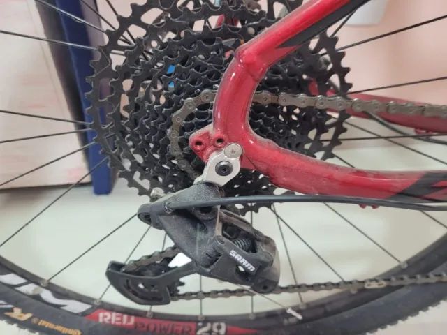 bicicleta GT Zaskar Suspa Recon 1x12 Com Up de Rodas e Freios Unico Dono Nota Fiscal - Foto 5