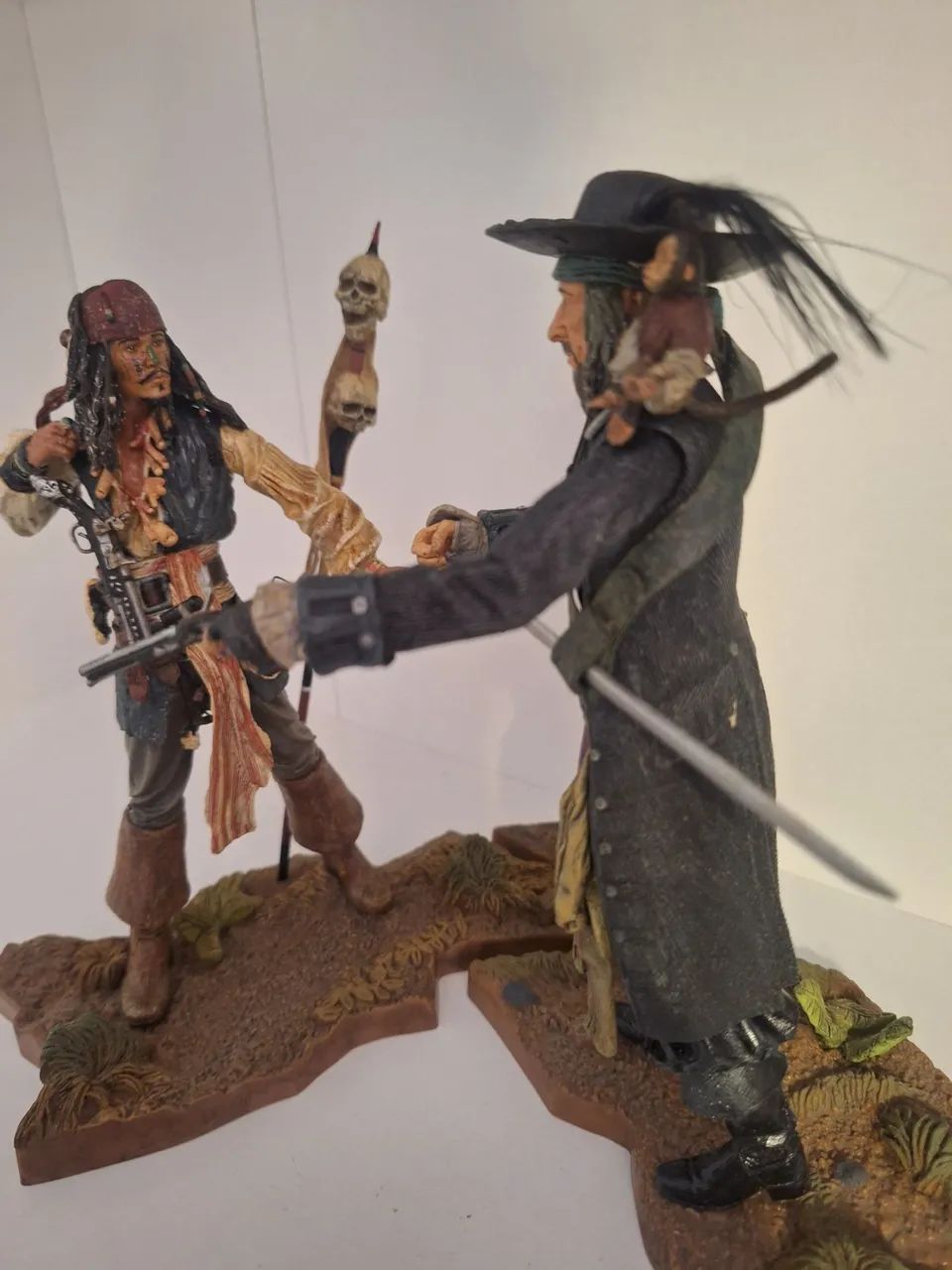 Pack Jack Sparrow e Hector Barbossa NECA