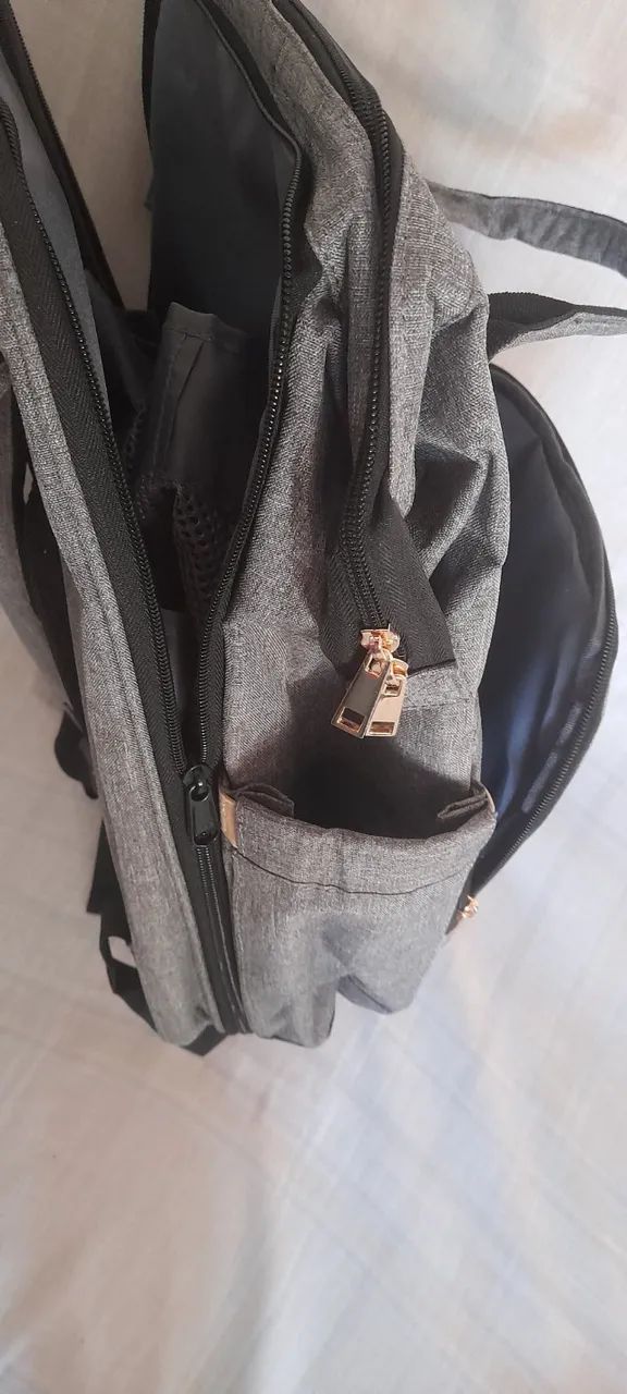 Bolsa maternidade bebê com trocador nova - Foto 5