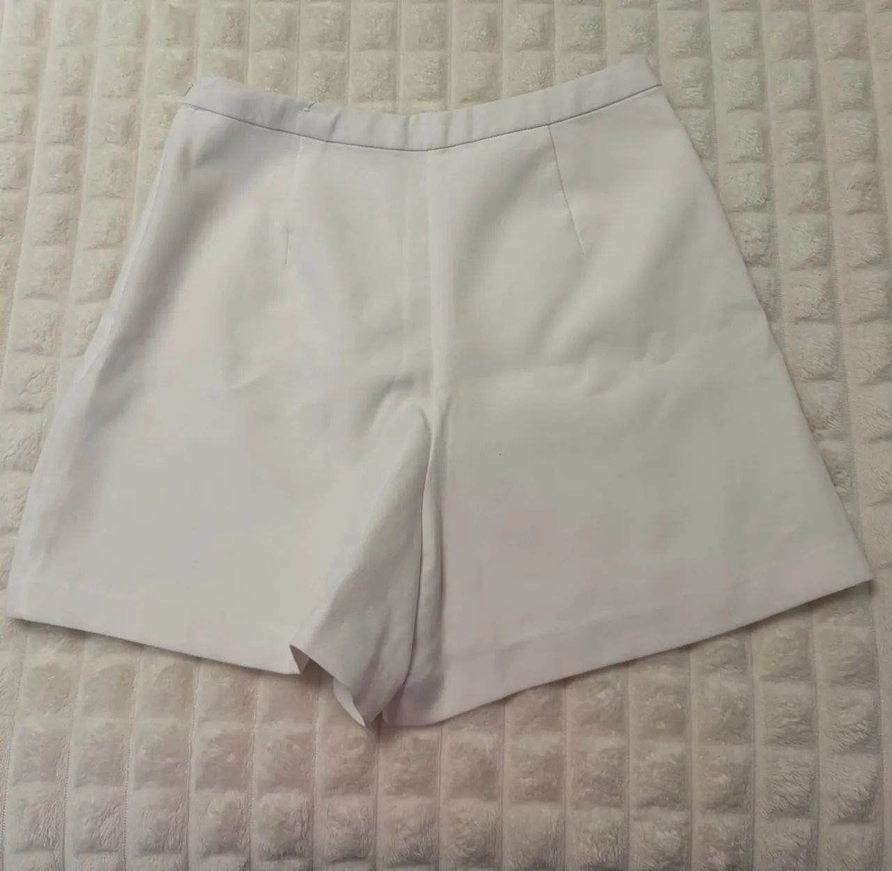 Short saia branco / short branco TAM 36 - Foto 4