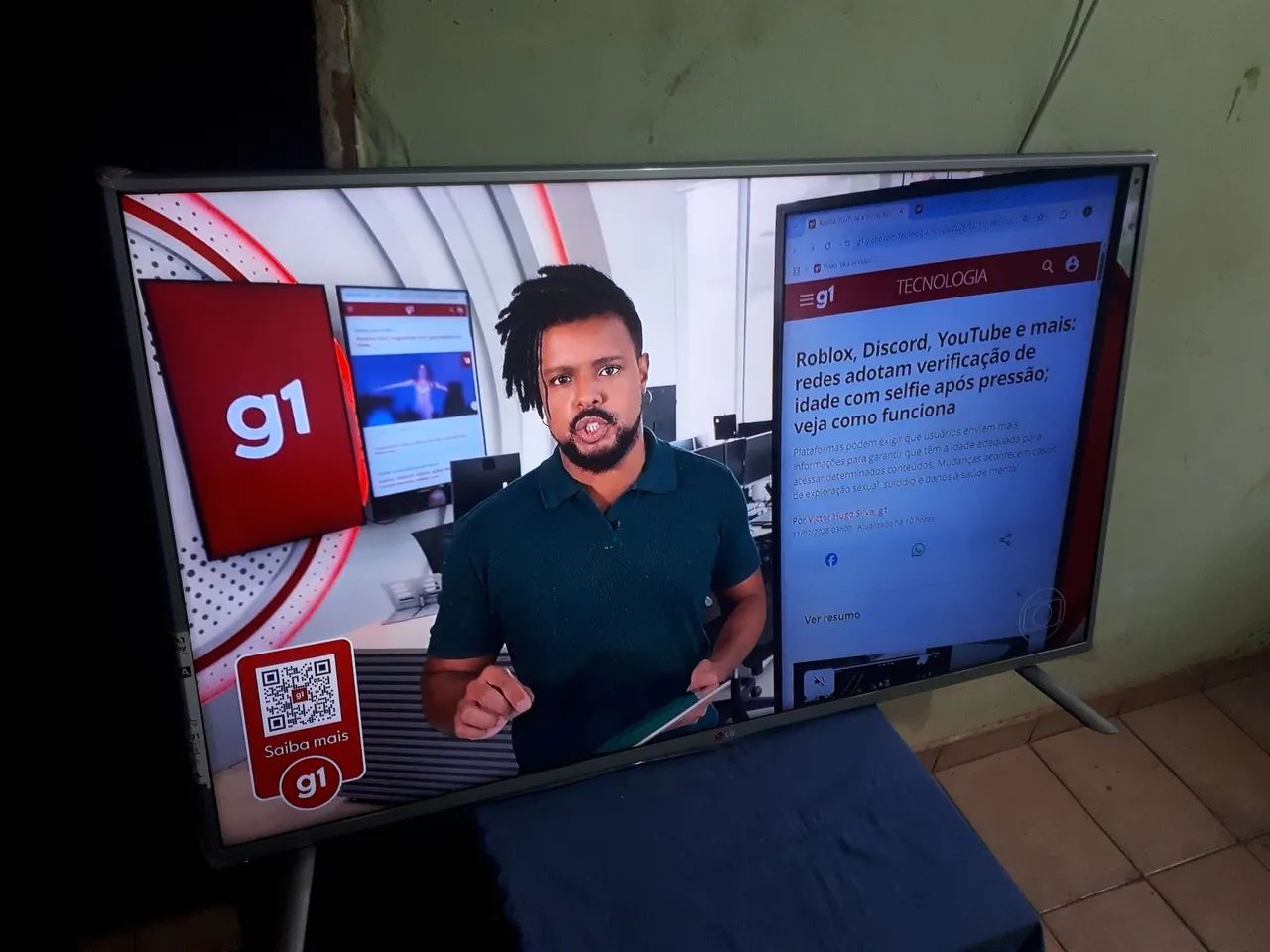 TV led LG 47 polegadas 