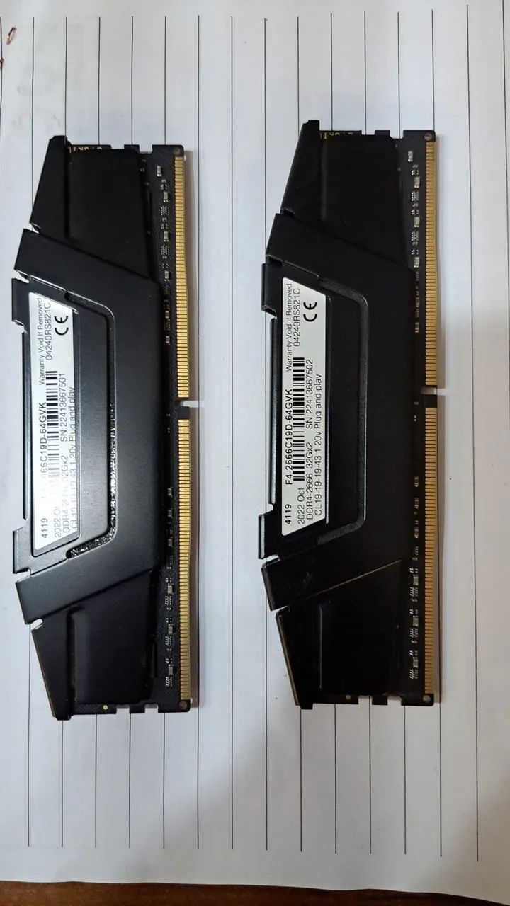 64gb Memoria ram 2x32gb  - Foto 2