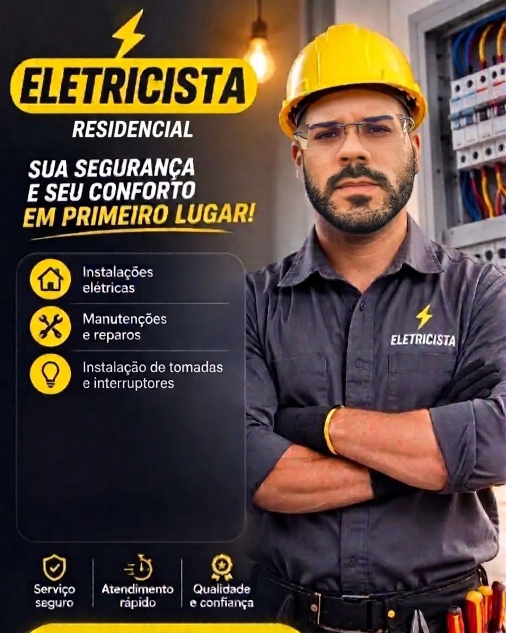 Reparos Elétricos e Trocas de tomadas