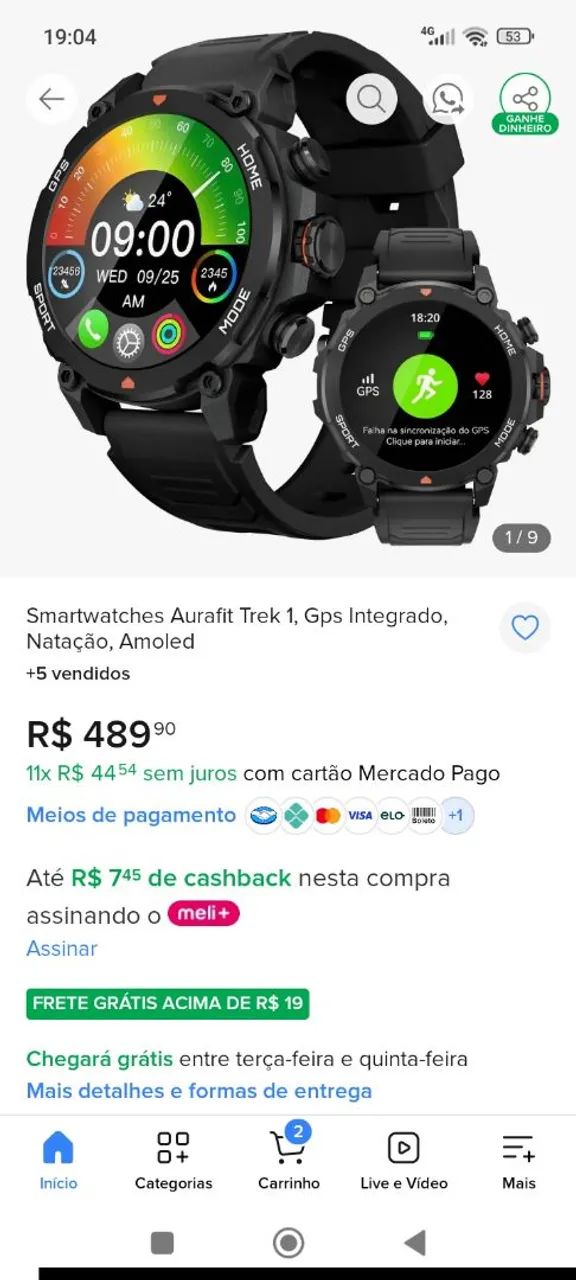 Vendo relógio novo, na caixa  - Foto 2