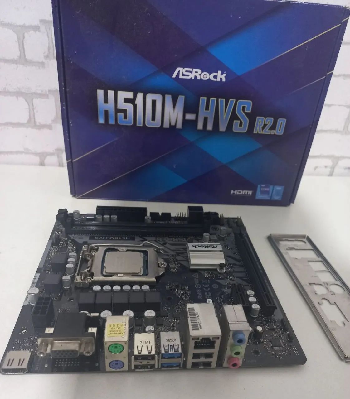 Kit i5 10400f + Placa Mãe Asrock<br>Funcionando 100% / Garantia