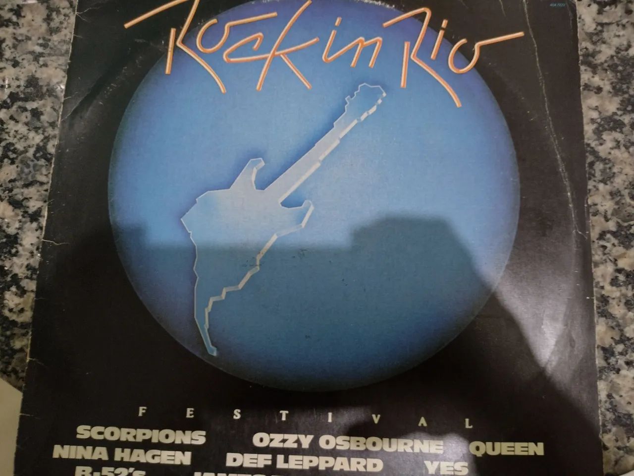 Disco de vinil - LP Rock in Rio 1985