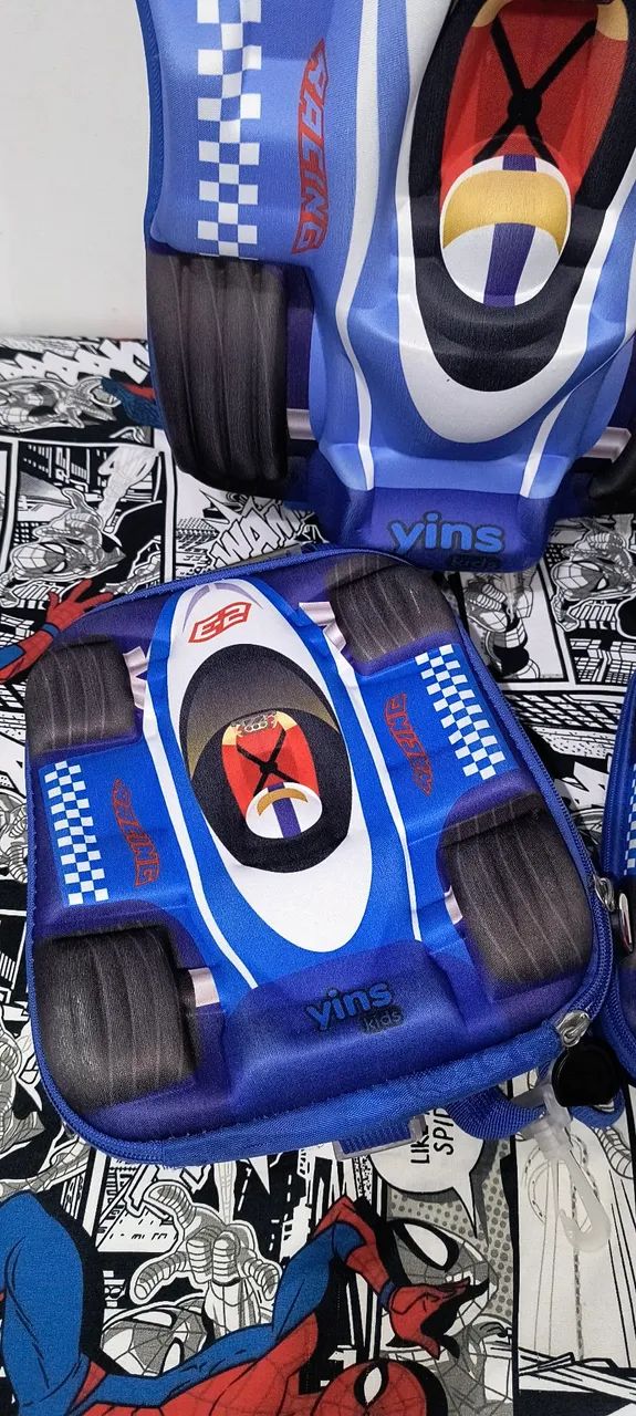 Kit bolsa, lancheira e estojo - Foto 5