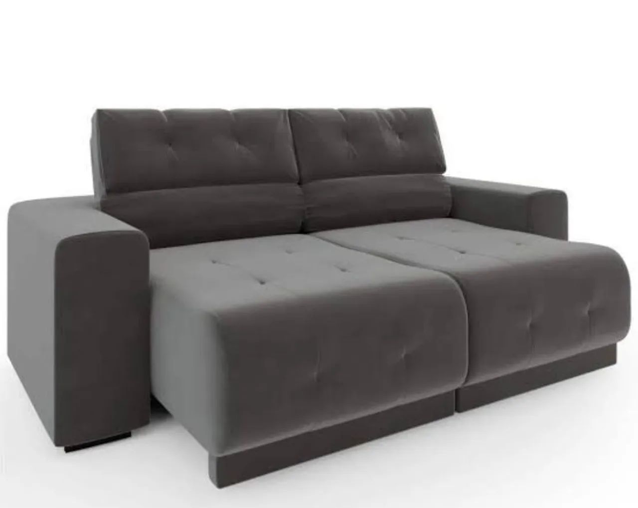 Sofá Retrátil 2mt Promoção Imperdível  - Foto 2