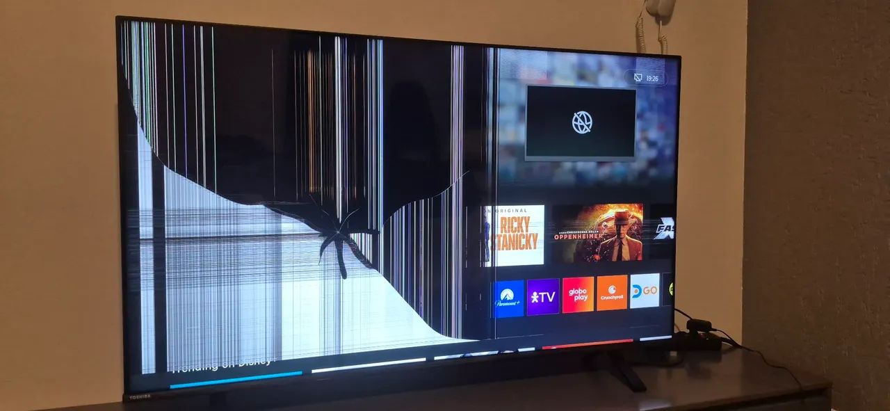 TV TOSHIBA 55" COM DEFEITO - Foto 3