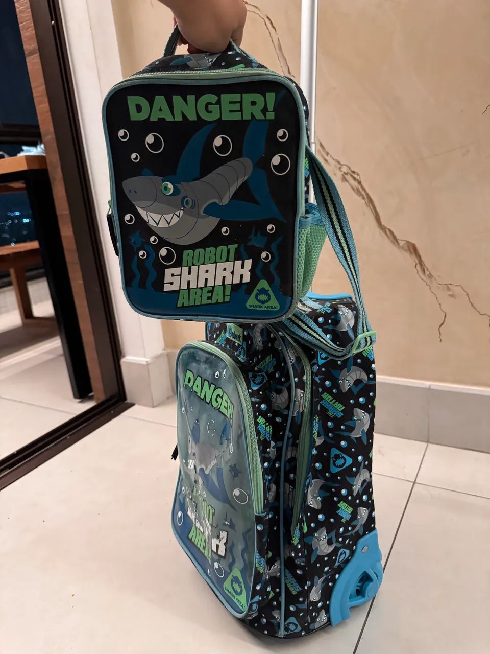 Mochila com rodinhas escolar 