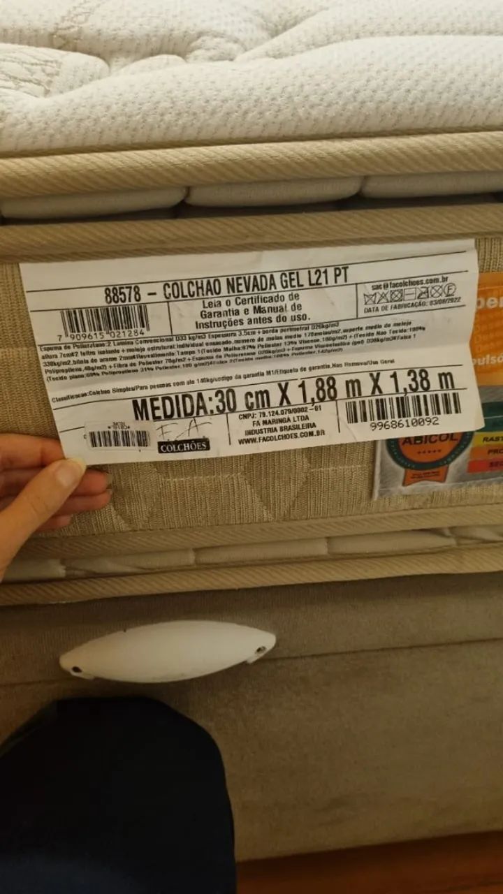 Cama Casal + Box Baú + Cabeceira - Foto 5