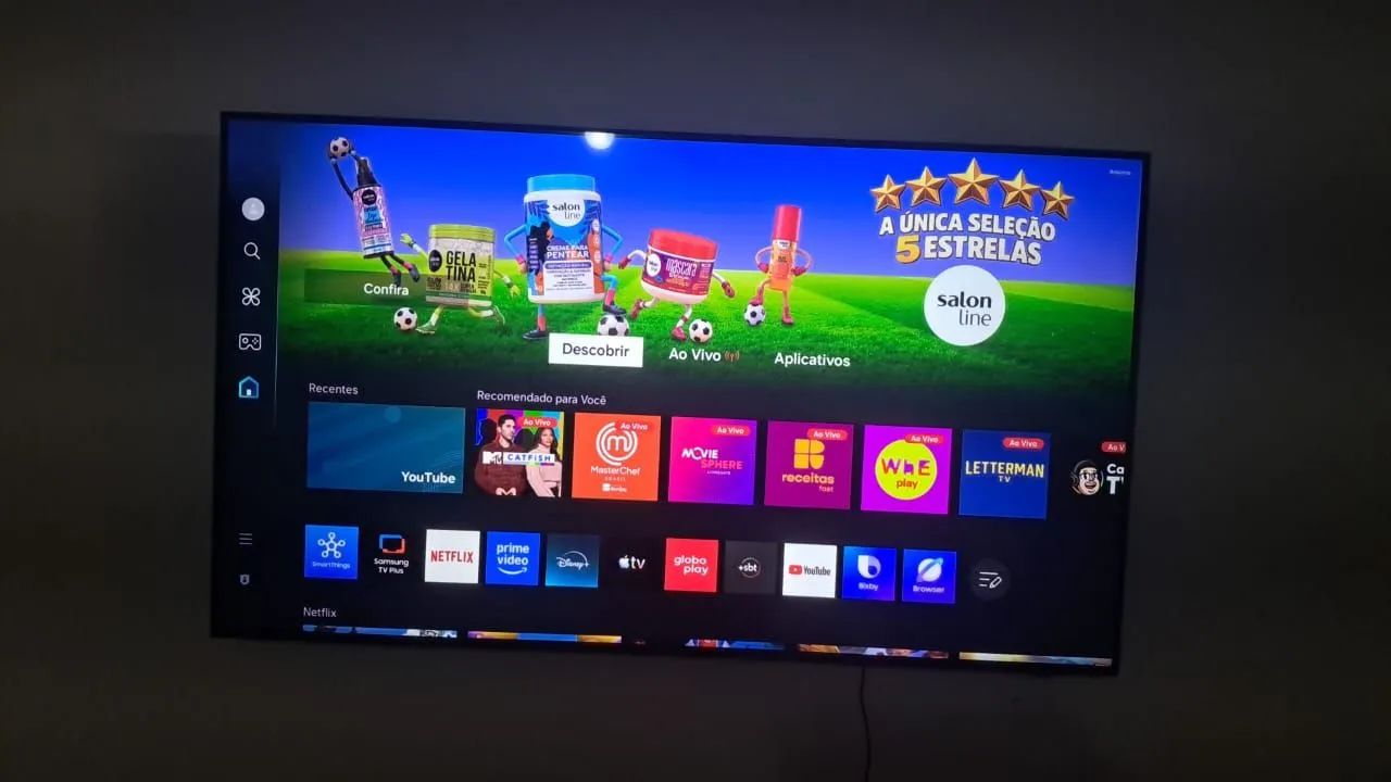 Tv Samsung muito nova oportunidade 
