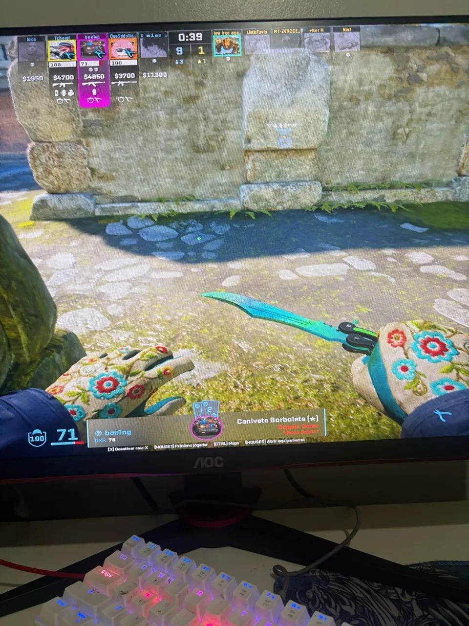 MONITOR GAMER AOC HERO IPS 1ms - Foto 2