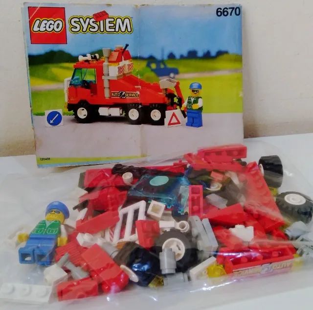 Lego System 6670 "Rescue Rig" (Ano 1993) - Foto 2