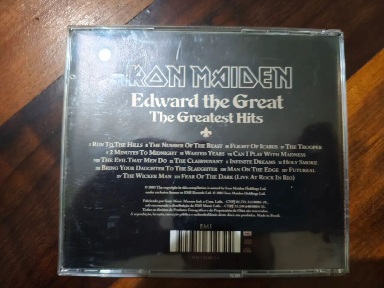 CD Iron Maiden - Edward The Great (Versão 2002) - Foto 2