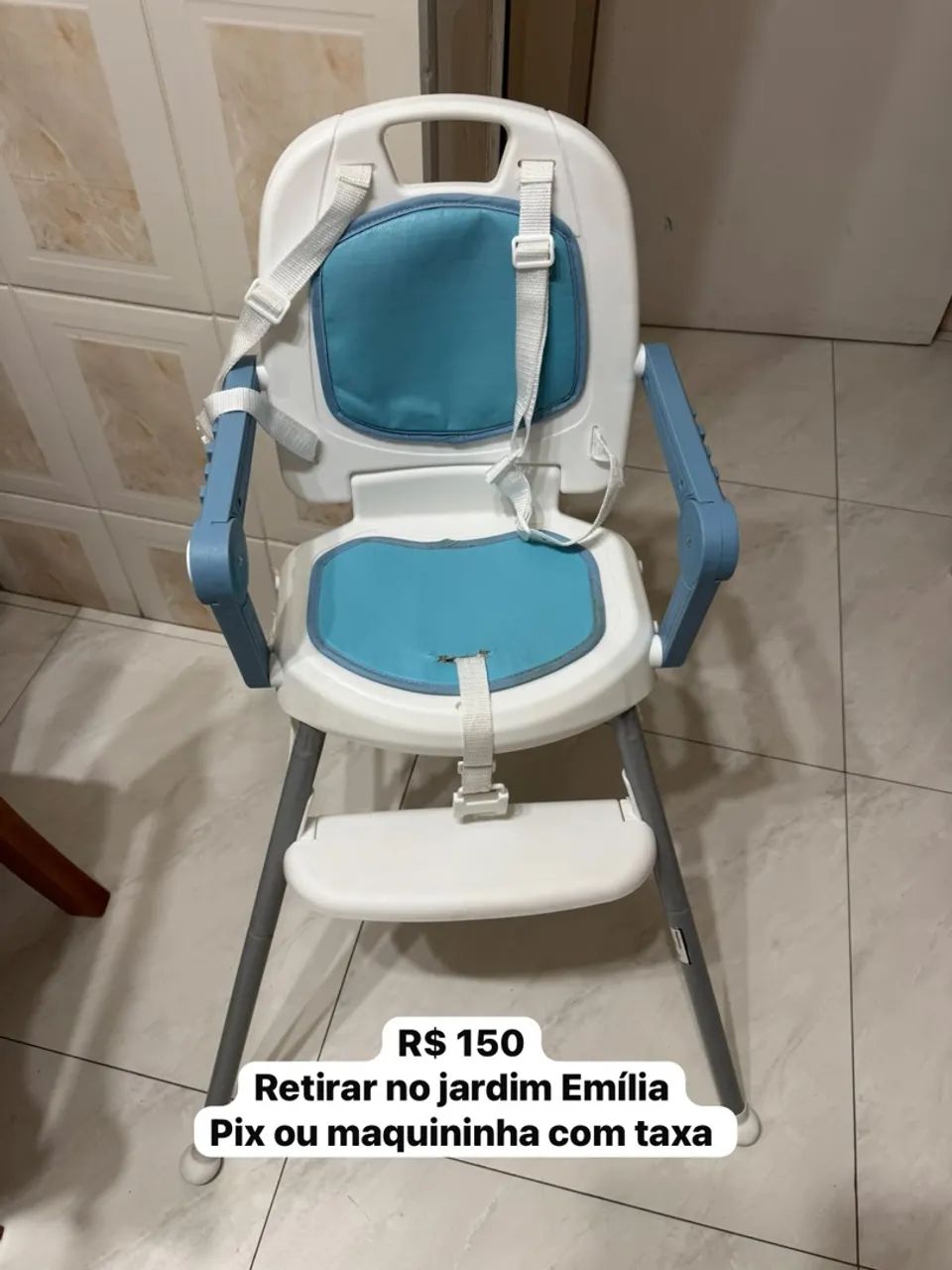 Cadeirão de alimentação 