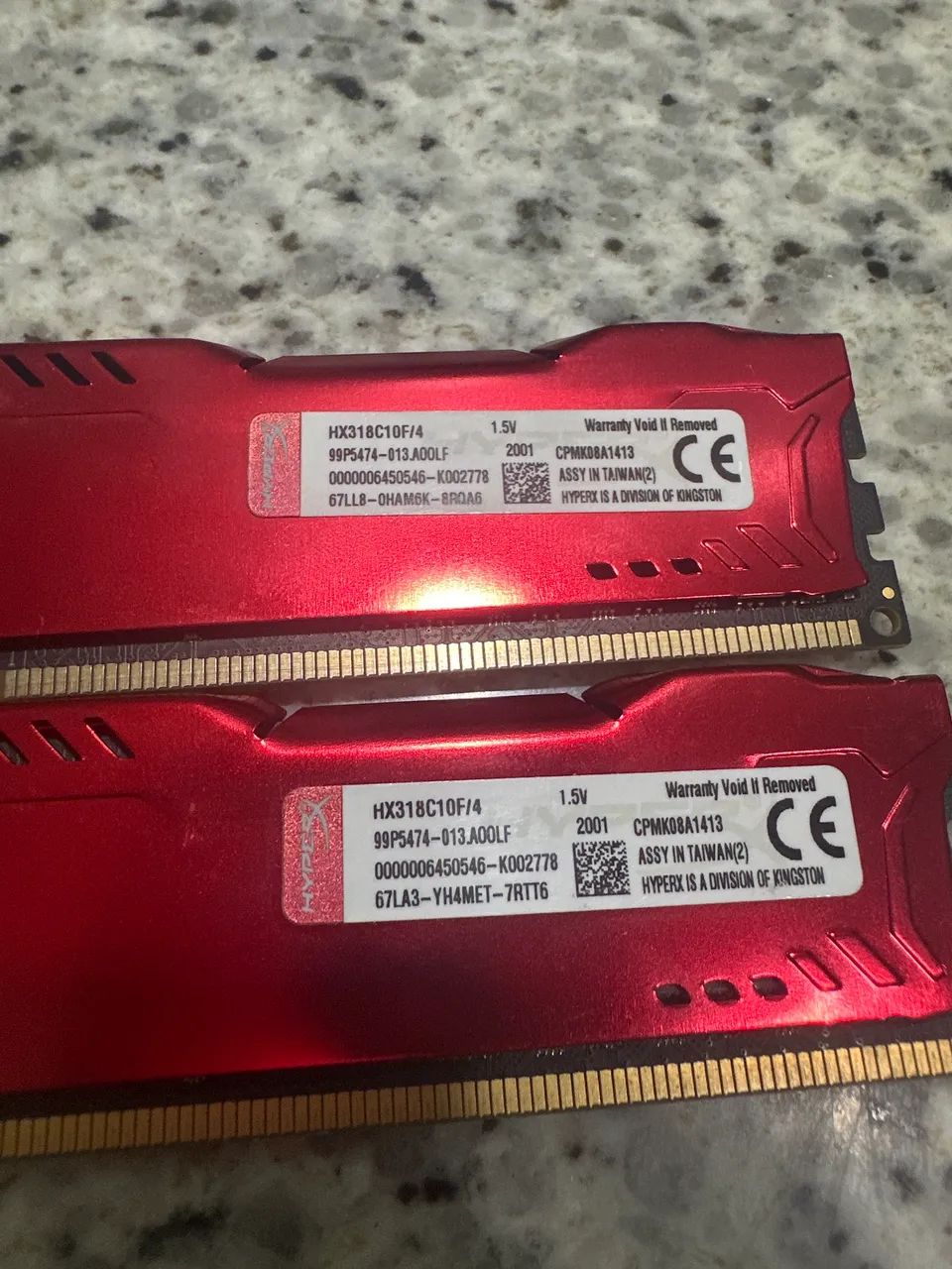 Memória ram ddr4 hyperx (2x4gb) - Foto 2