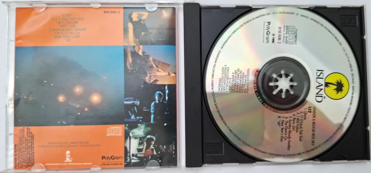Cd U2, Live,  Under a Blood Red Sky - Foto 2