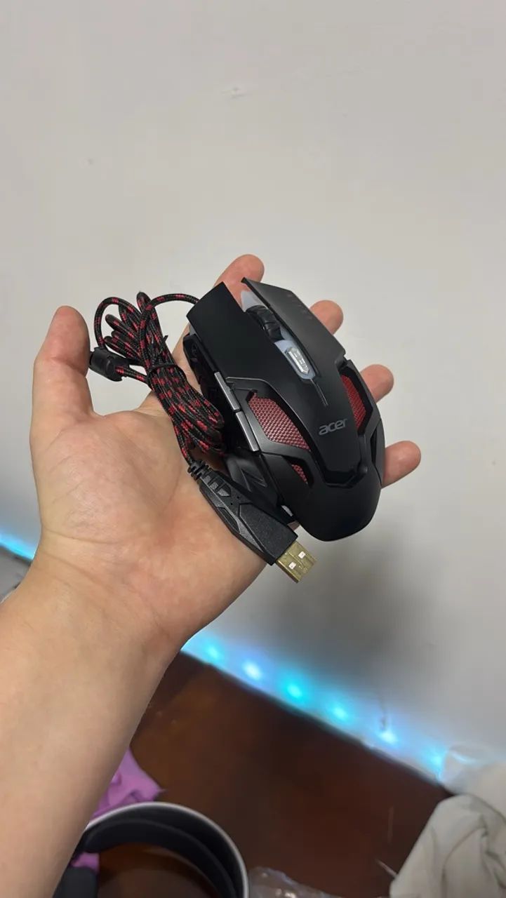 Kit teclado mecânico e mouse gamer - Foto 4