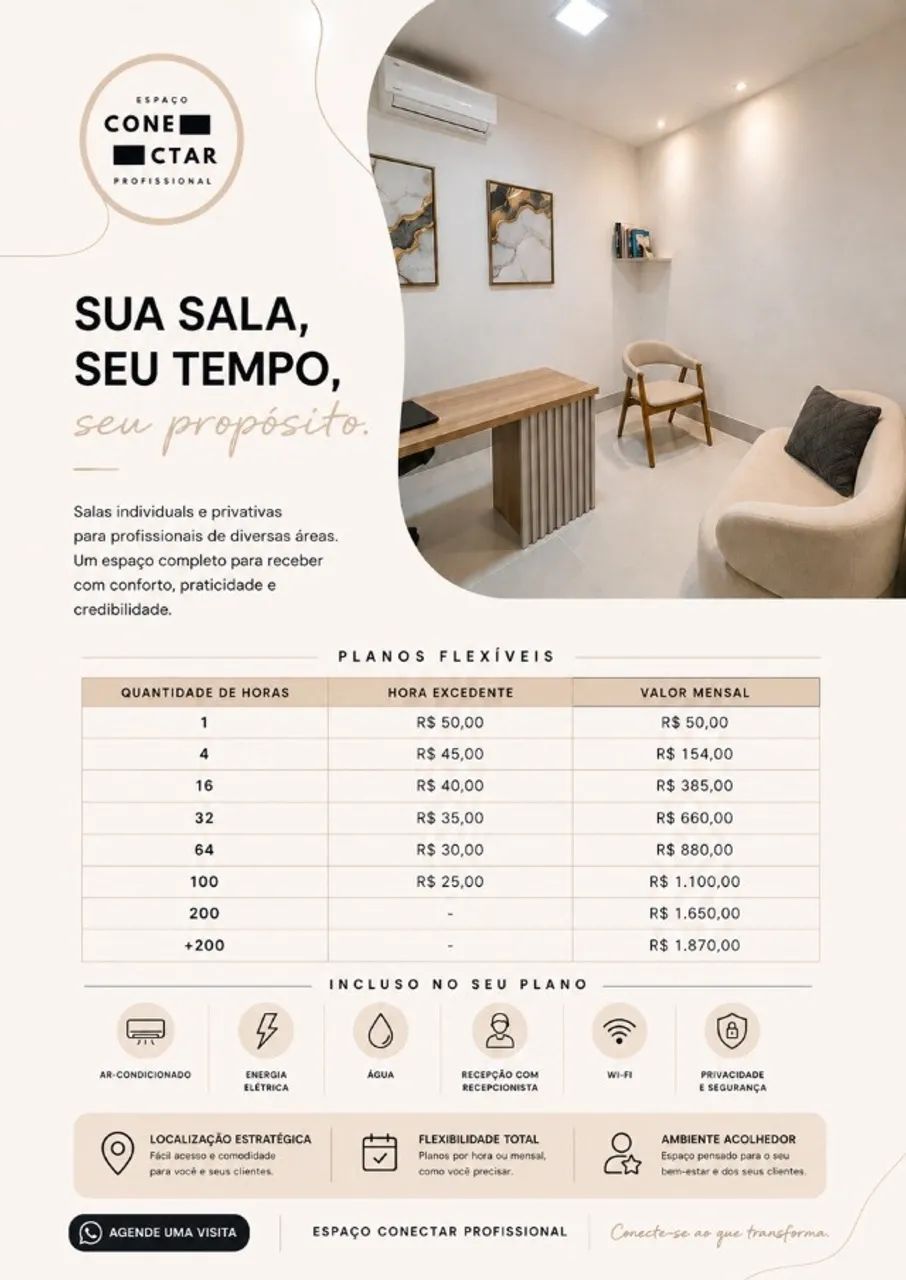 Alugo sala/consultório