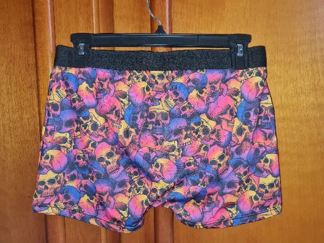 [NUNCA USADA] Cueca Boxer Duomo Caveira - Foto 2