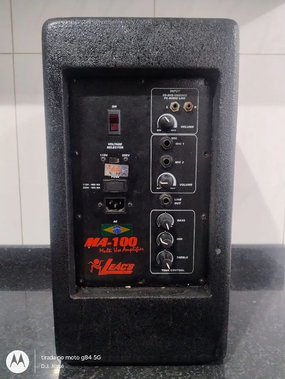 Caixa amplificada VA-100 Leacs  - Foto 2