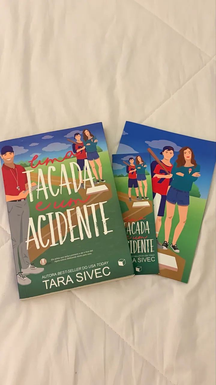 Uma tacada e um acidente - Tava Sivec (com pôster e marca página especial ) 