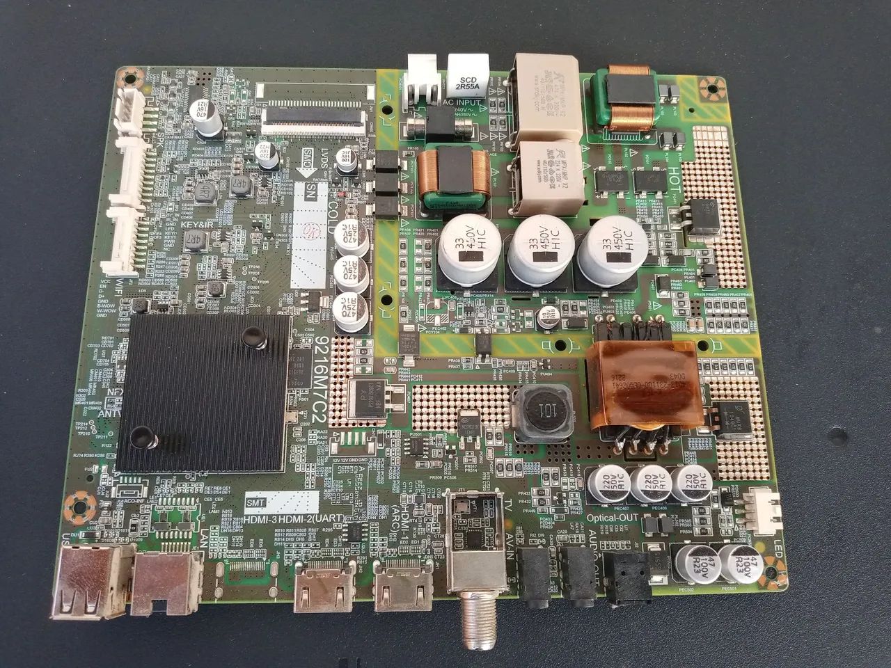 Vendo placa tv Aiwa modelo aws-tv-43-bl-02-a