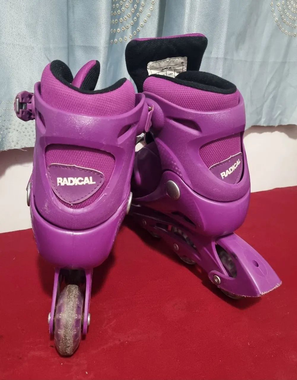 Patins Inline L38-41 usado - Foto 2