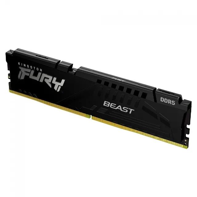 Memória DDR5 Kingston FURY Beast, 16GB (2x8GB) 6000MHz, EXPO