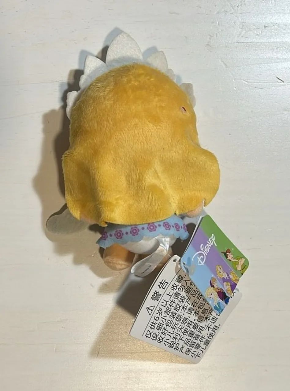 Bonequinha bebê Rapunzel com coroa e Pascal importada Japão - Foto 3
