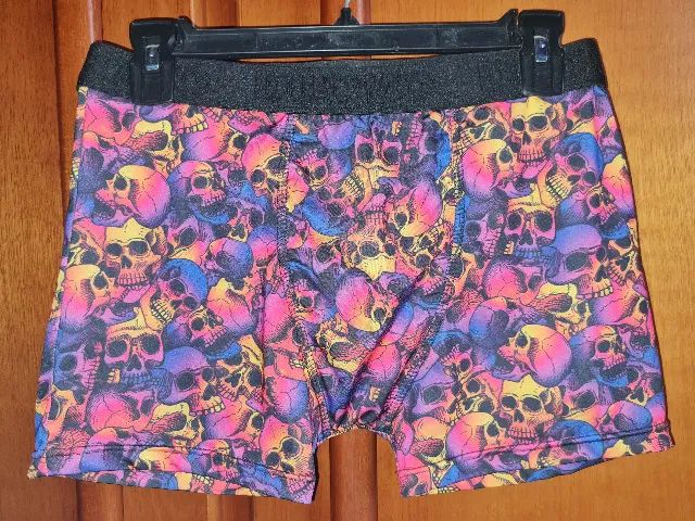 [NUNCA USADA] Cueca Boxer Duomo Caveira - Foto 3