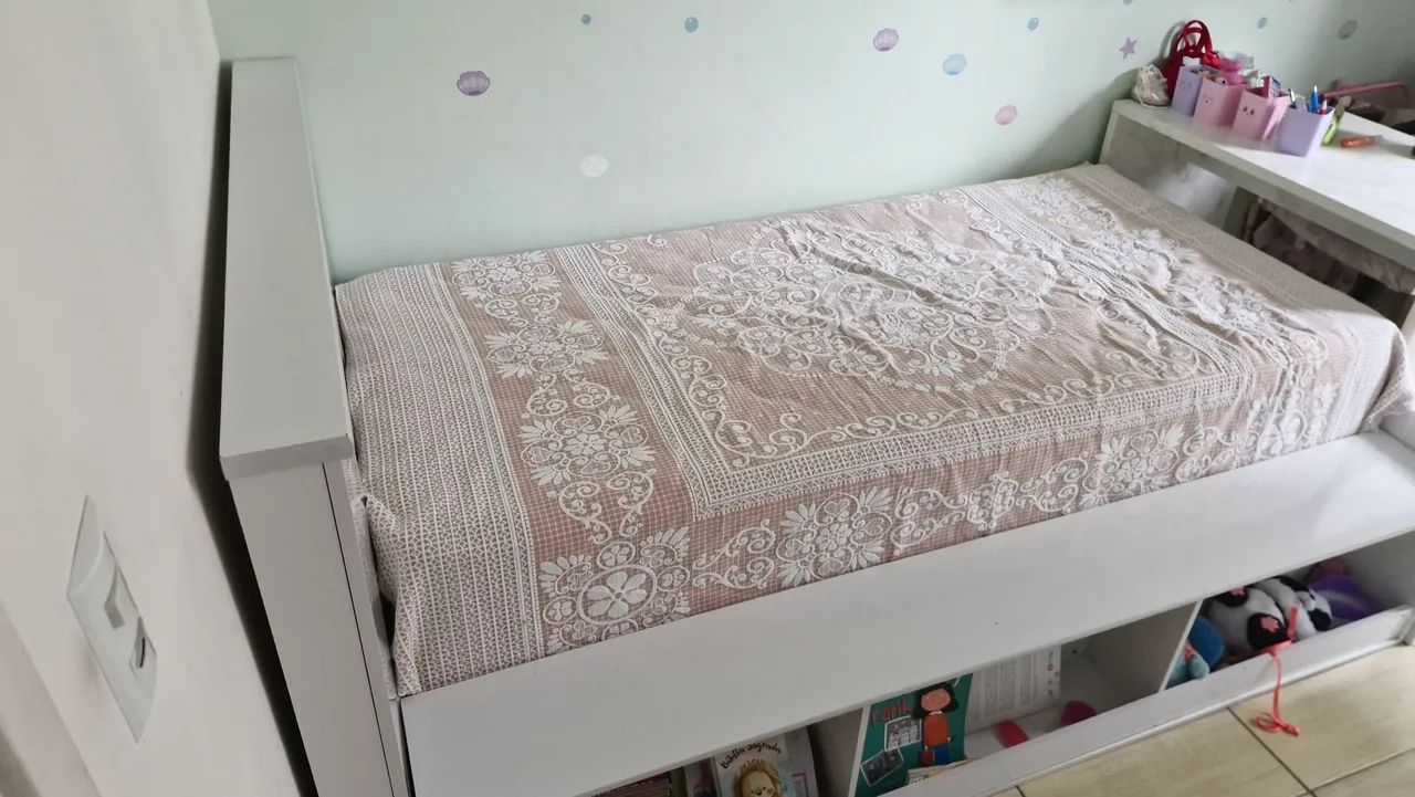 Cama de Solteiro com Cama Auxiliar  - Foto 2
