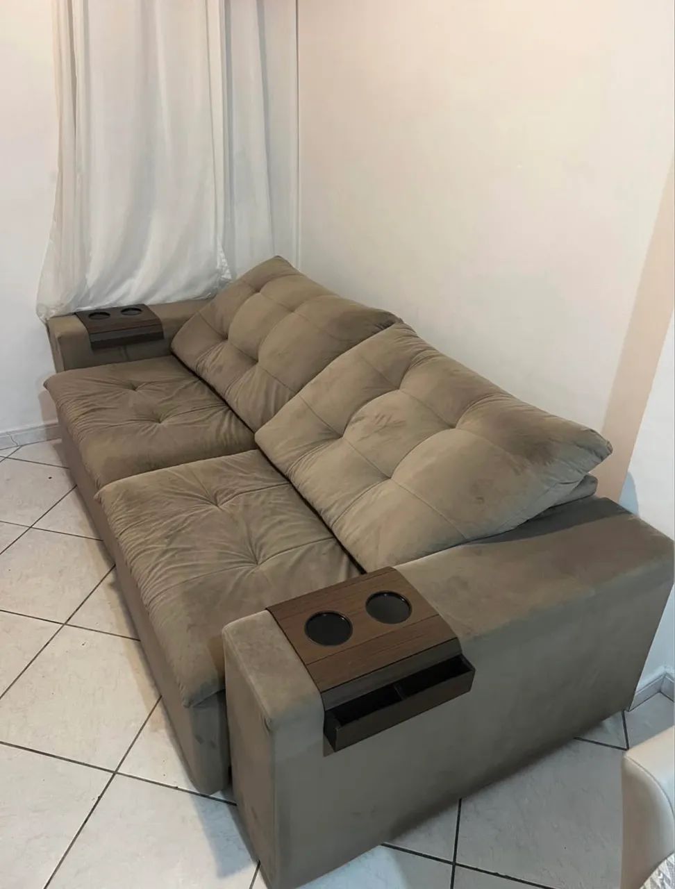 Sofá Retrátil e Inclinável - 2,30 M 