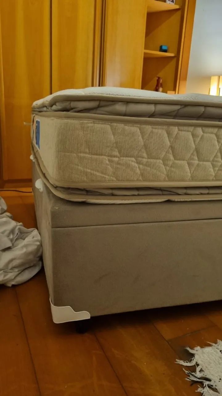 Cama Casal + Box Baú + Cabeceira - Foto 2