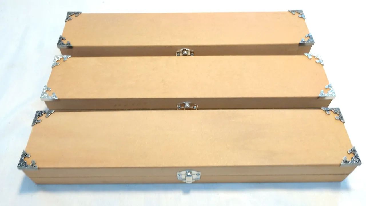 Caixa personalizada MDF para facas - Foto 2