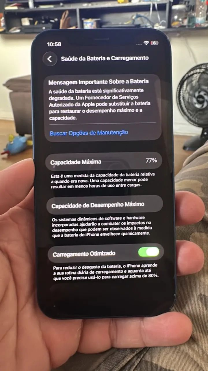 iPhone 12 256GB Azul - Funcionando Perfeitamente - Foto 4
