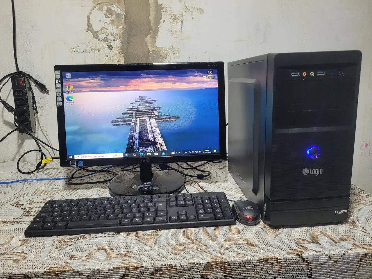 PC COMPLETO  I5 4GB ACEITO CARTÃO DO GARANTIA 650$ - Foto 3