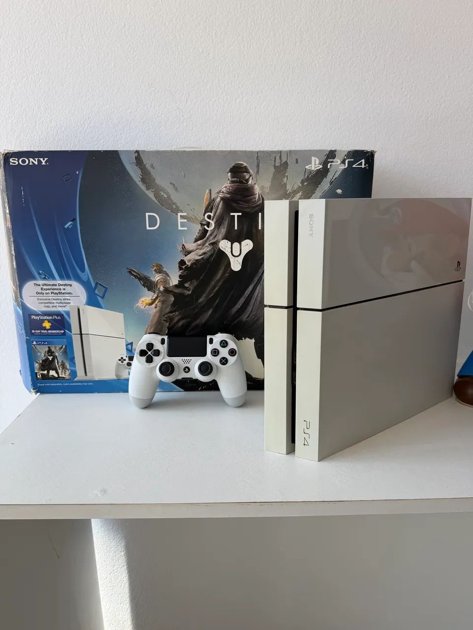 Ps4 fat branco 500gb  OLX pay  - Foto 2