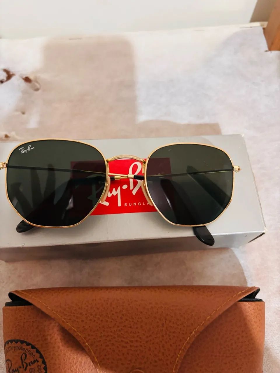 Óculos hexagonal Ray ban ORIGINAL  - Foto 2