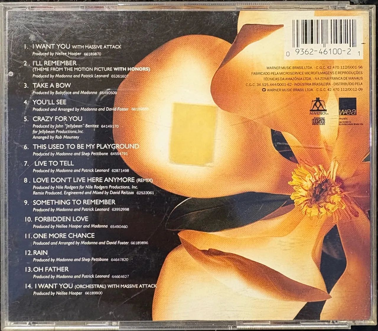 CD Madona - Something to Remember - Foto 2