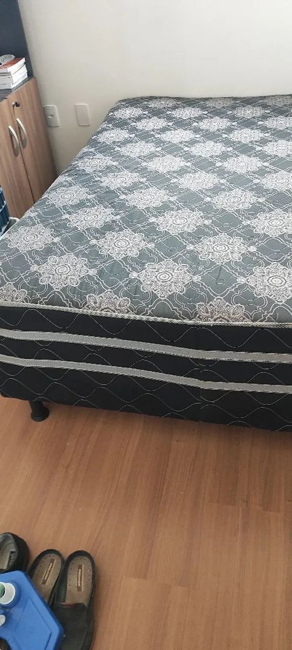 Cama Box Casal - Nunca foi usada 