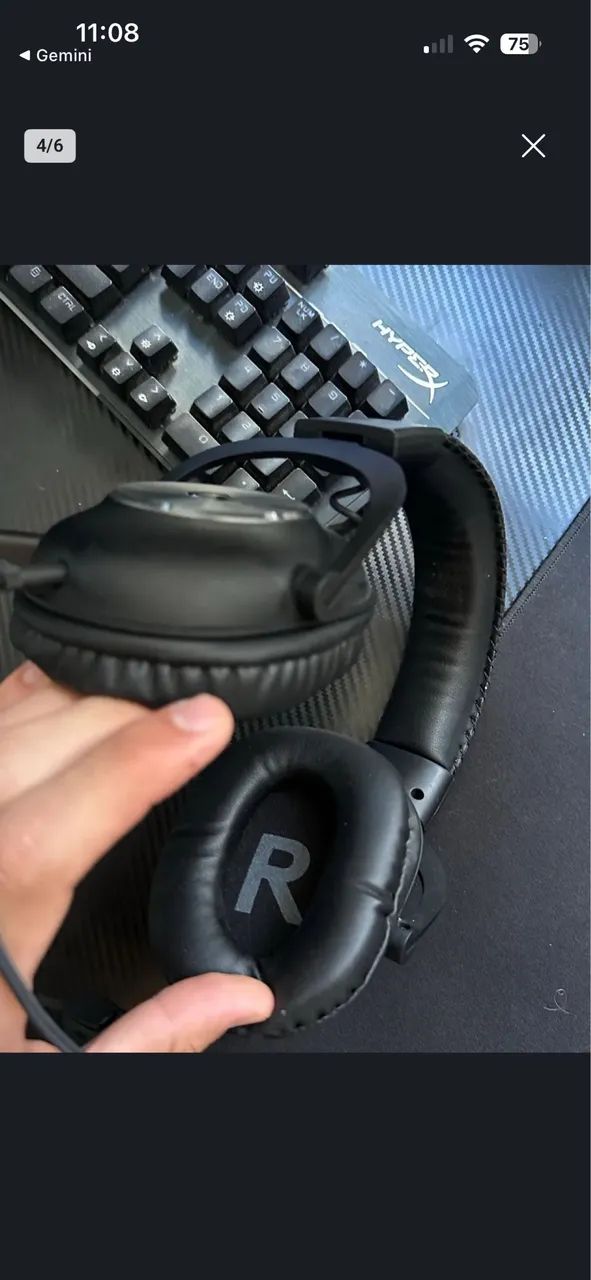 Headset Logitech G Pro X - Foto 5