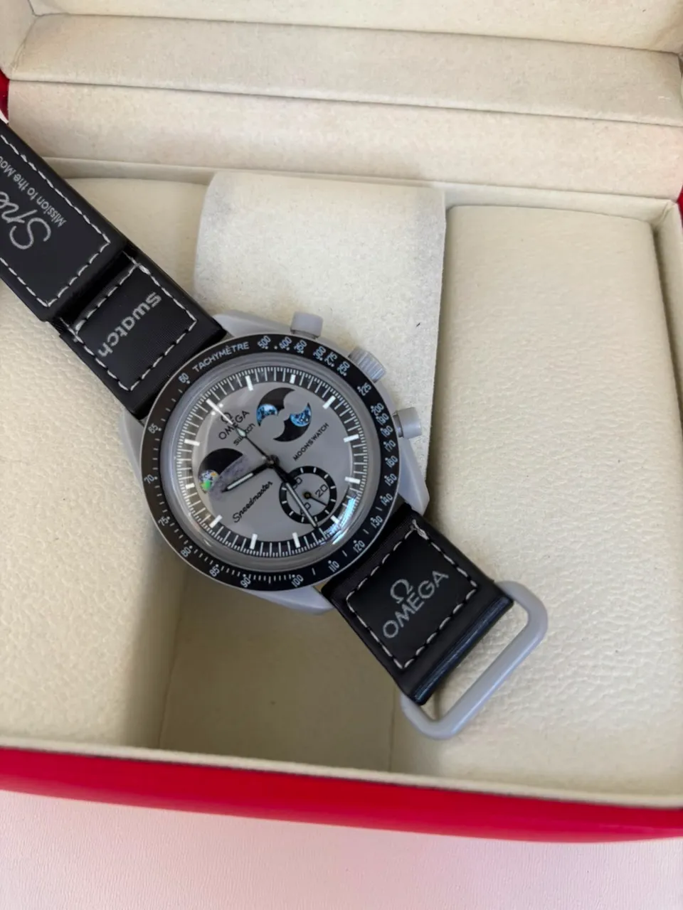 Omega Speedmaster MoonSwatch Mission to Mercury Panda 42mm Premium