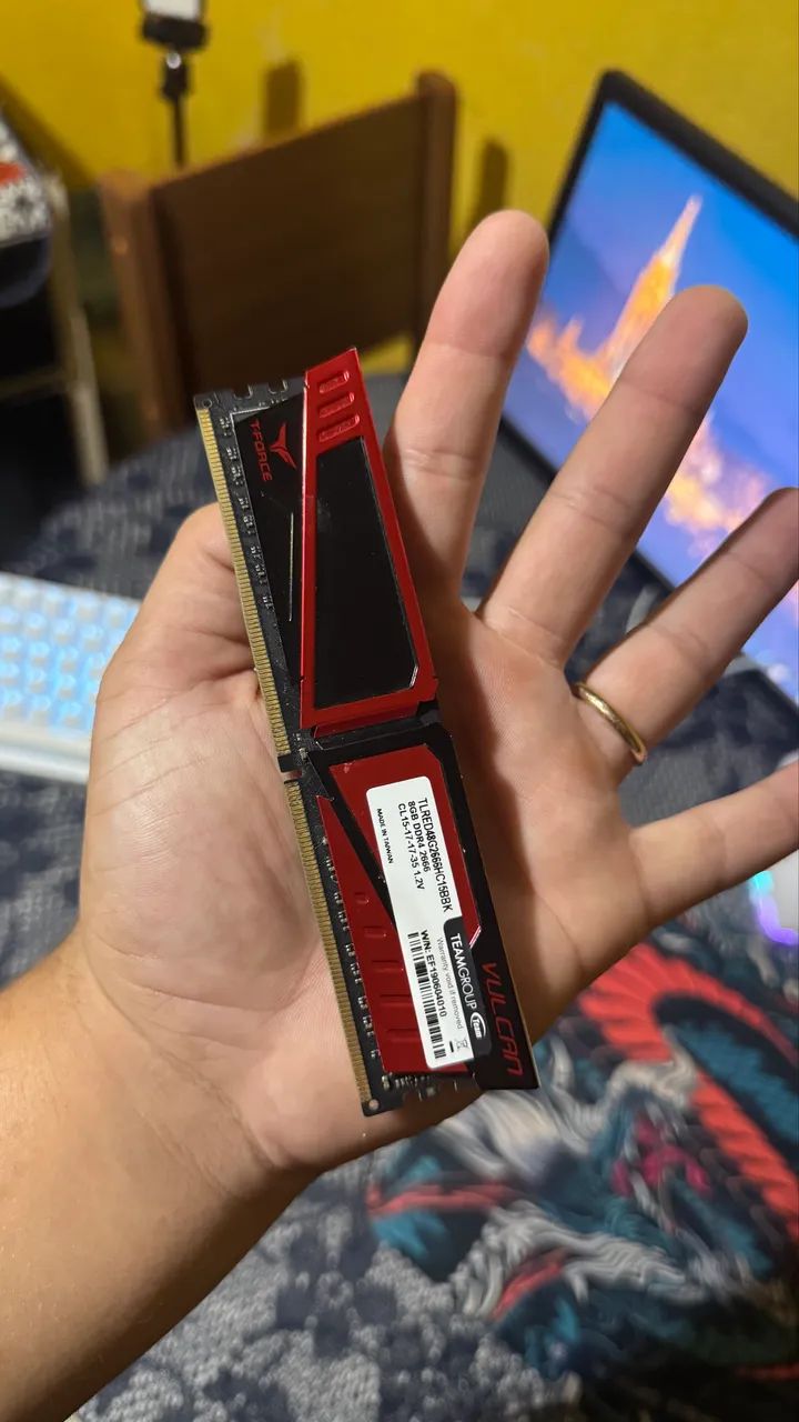 1 pente memória ram 8gb - Foto 2
