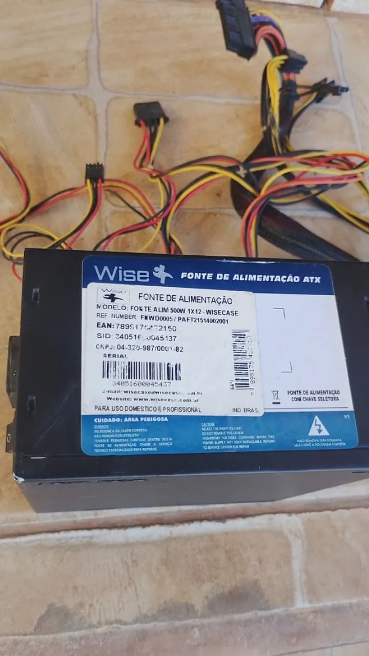 Fonte 500W PC - Foto 2