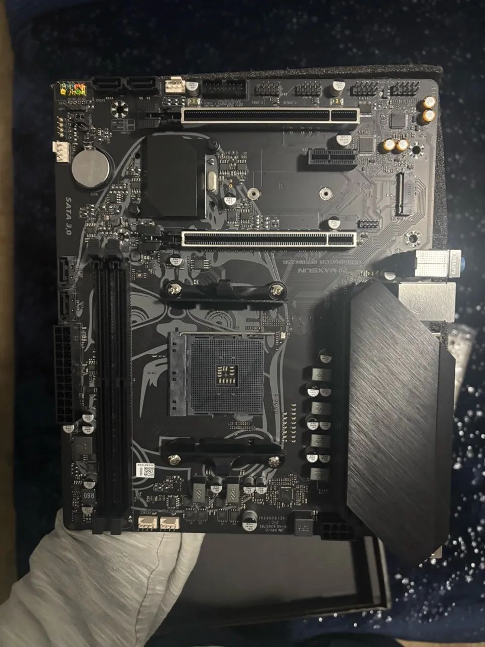 Placa Mãe Maxsun Terminator B550M - Socket AM4 (Nova / Perfeito Estado).  PARA SAIR HOJE - Foto 4